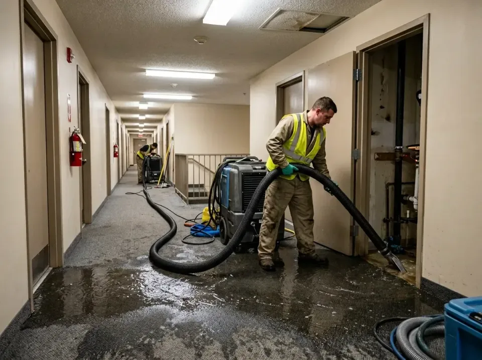 multi-unit-apartment-hallway-f-005 — frequently asked questions, Emergency Burst Pipe Water Extraction & Removal in Aviston,…